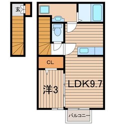 原ノ町駅 徒歩30分 2階の物件間取画像